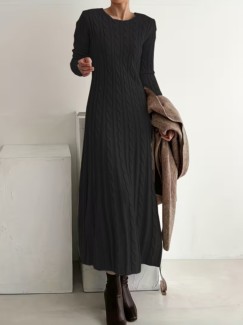 Harper Lane | Elegant Knit Maxi Dress