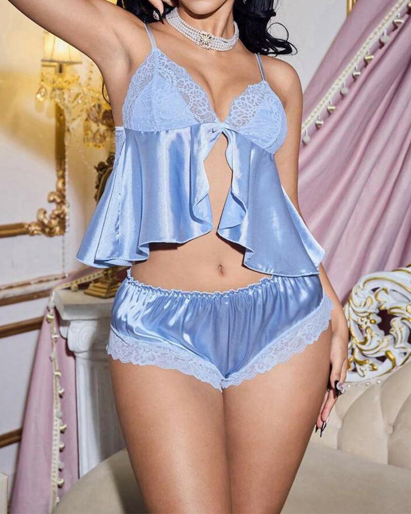 Atelier Nuit | Seraphine Lace Pajama Set
