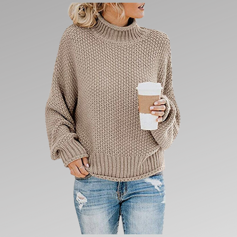 Harper Lane High-Neck Sweater