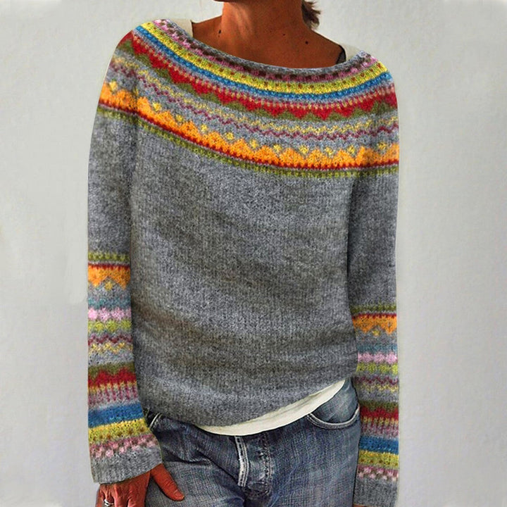 Jasmin™ - Comfortable Retro Sweater