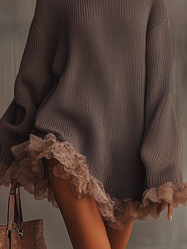 Highland Miller | Ruffled Knit Dress