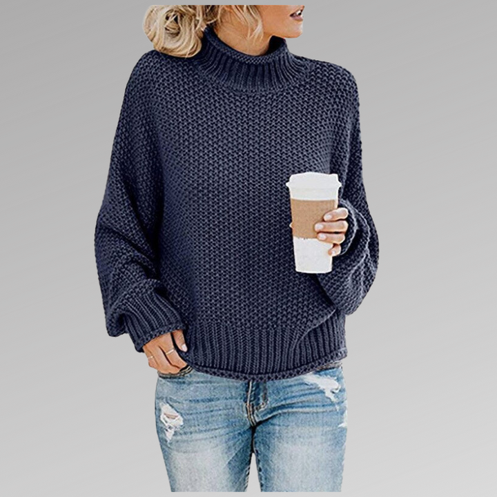 Harper Lane High-Neck Sweater