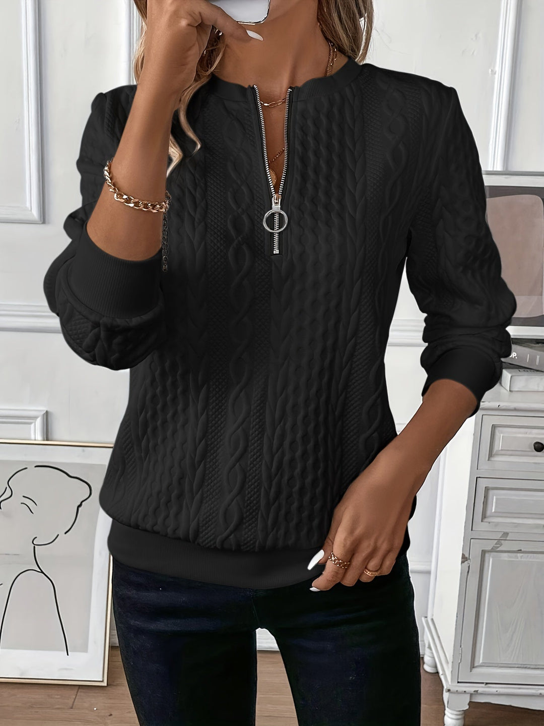 Bérengère™ | Chic Knit Sweater
