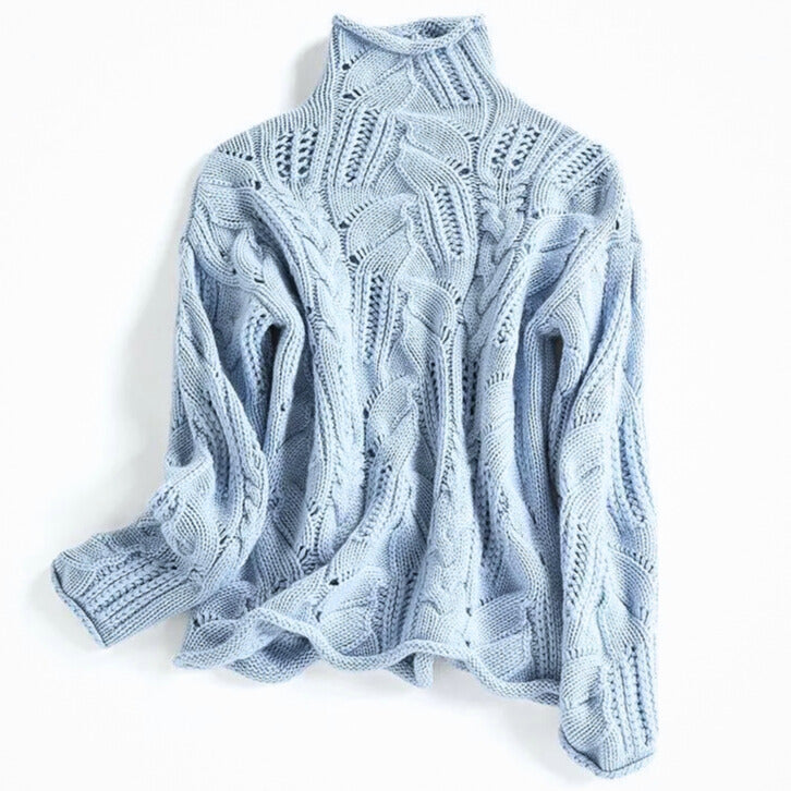 Harper Lane | Cable Turtleneck
