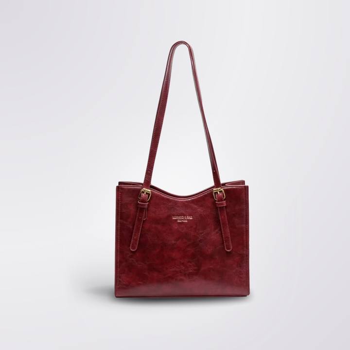 Maison Velora – Classic Structured Bag with Bunny Charm