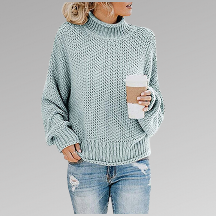 Harper Lane High-Neck Sweater