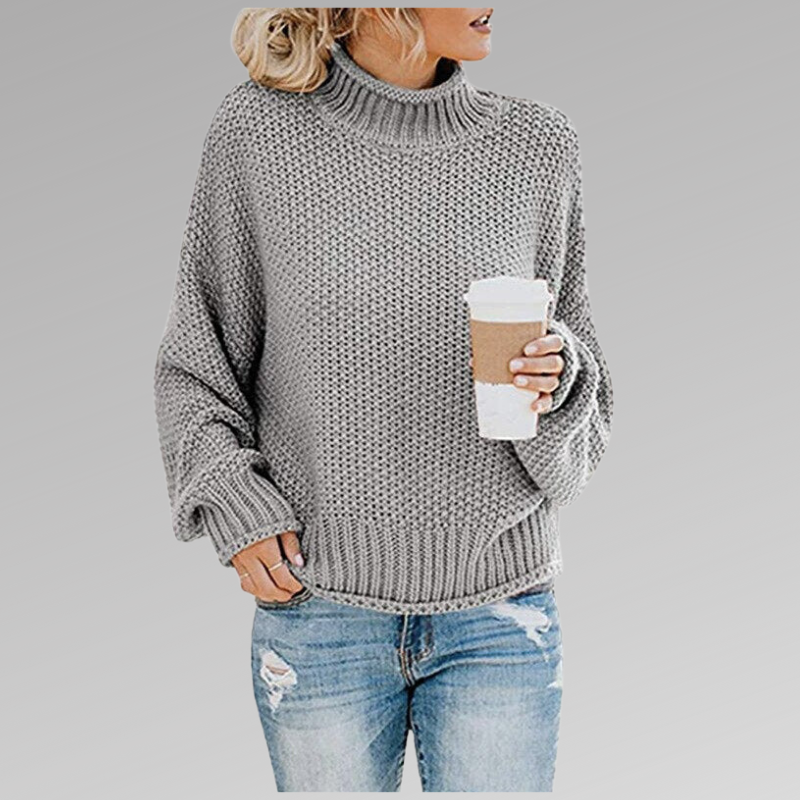 Harper Lane High-Neck Sweater