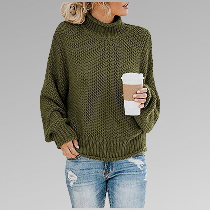 Harper Lane High-Neck Sweater