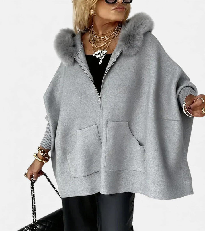 Winslow & Co. Hooded Coat with Fur