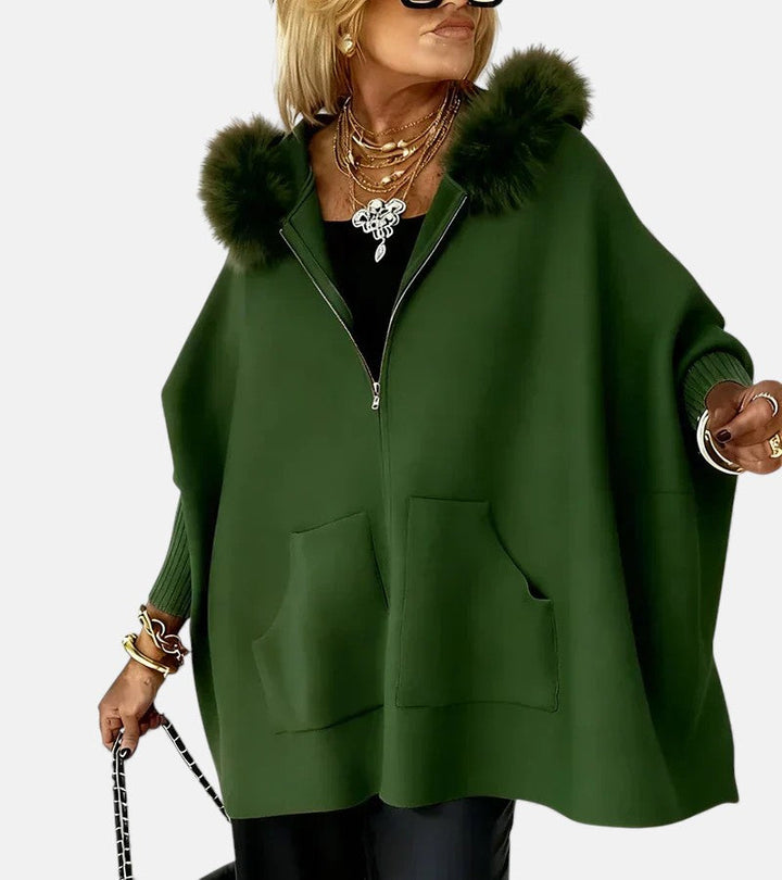 Winslow & Co. Hooded Coat with Fur