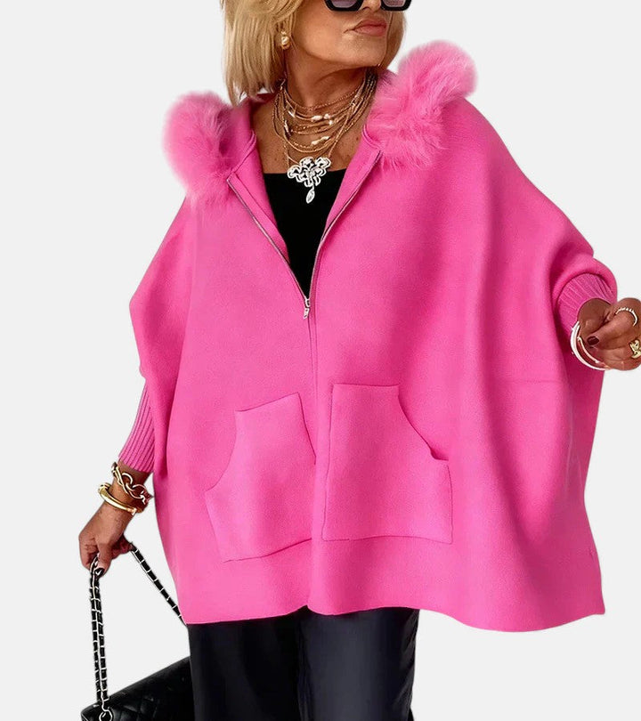 Winslow & Co. Hooded Coat with Fur