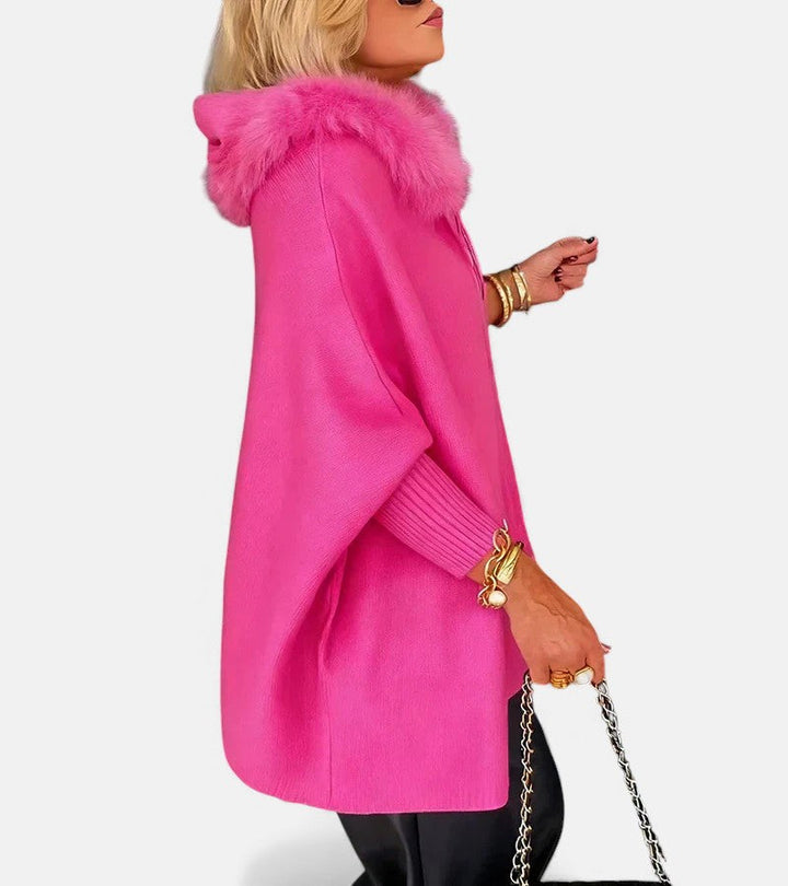 Winslow & Co. Hooded Coat with Fur