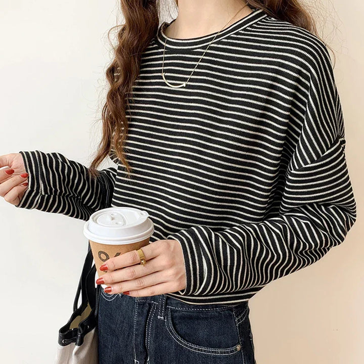 Classic Striped Cotton Tee