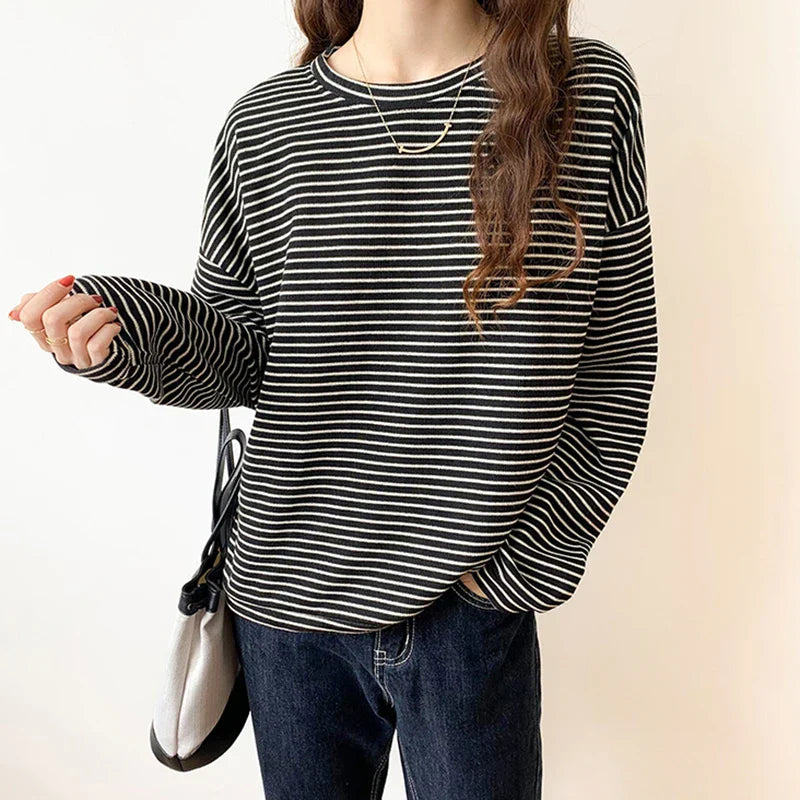 Classic Striped Cotton Tee