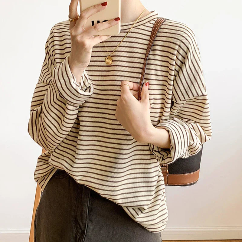 Classic Striped Cotton Tee