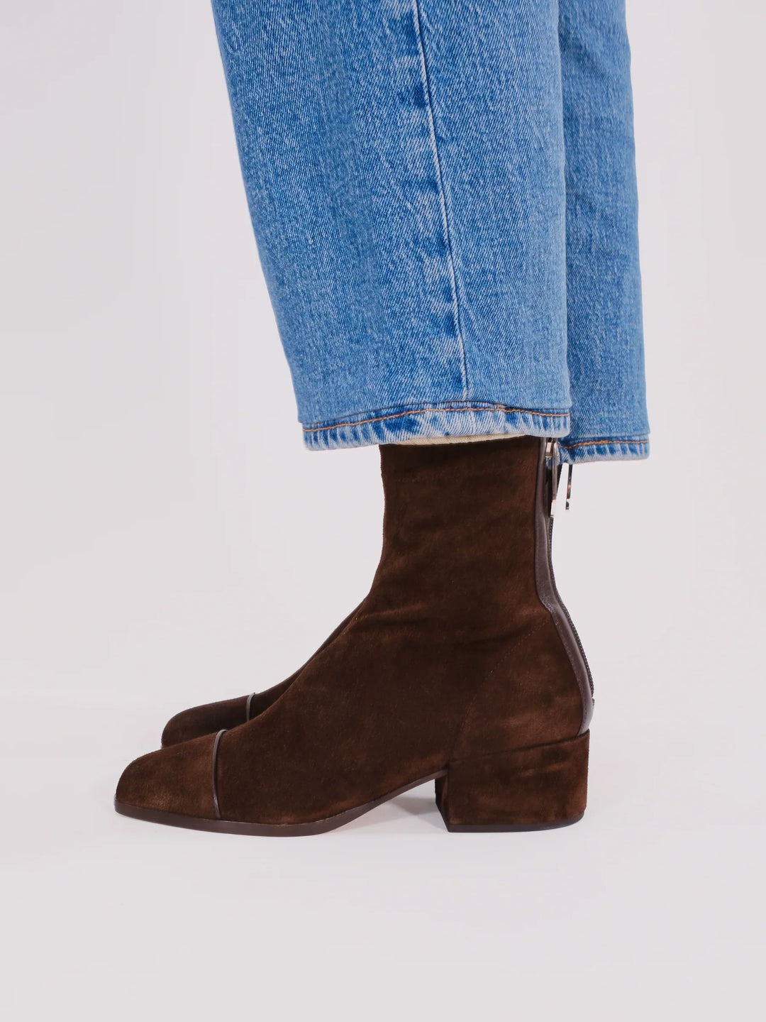 Lily | Elegant Suede Ankle Boots