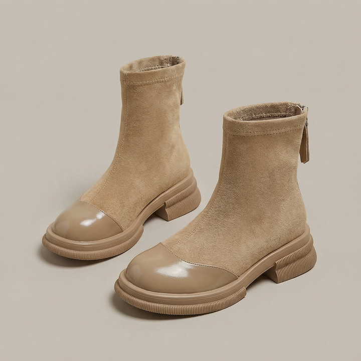 Patrizia | Elegant Ankle Boots with Low Heel