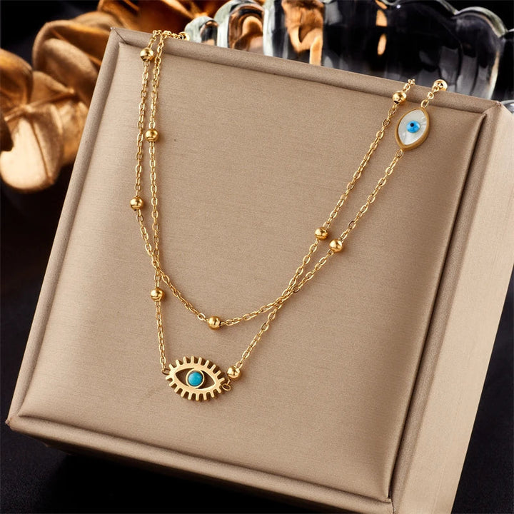 Lucky Eye Pendant Necklace
