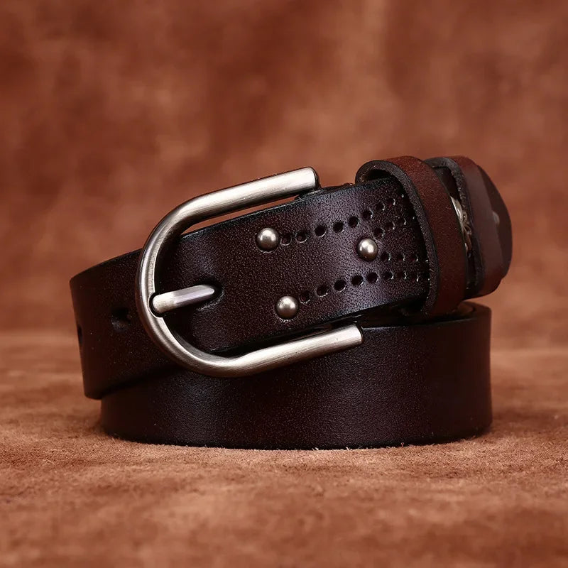Rodeo Cowhide Belt