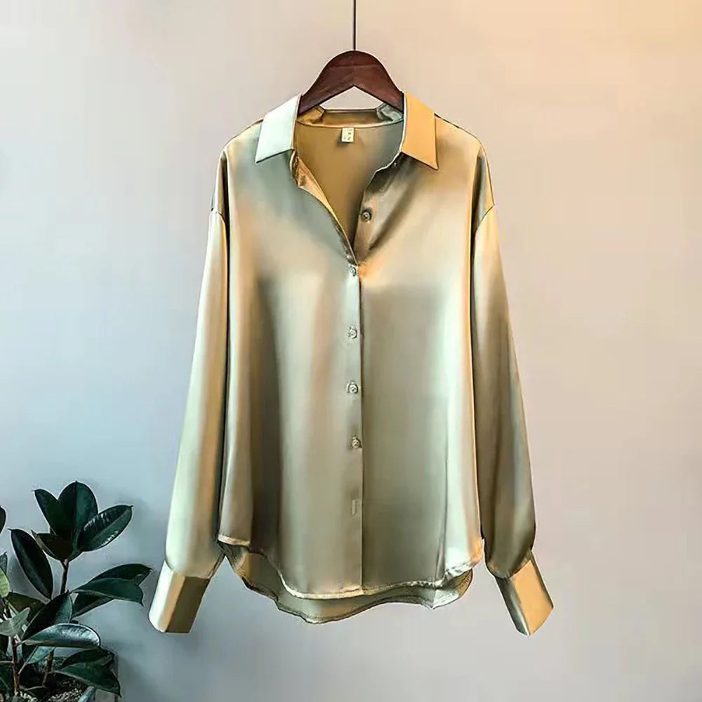 Luma Satin Shirt