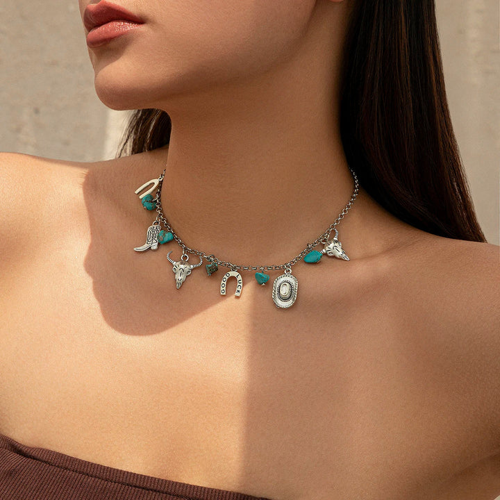 The Old Time Road Necklace