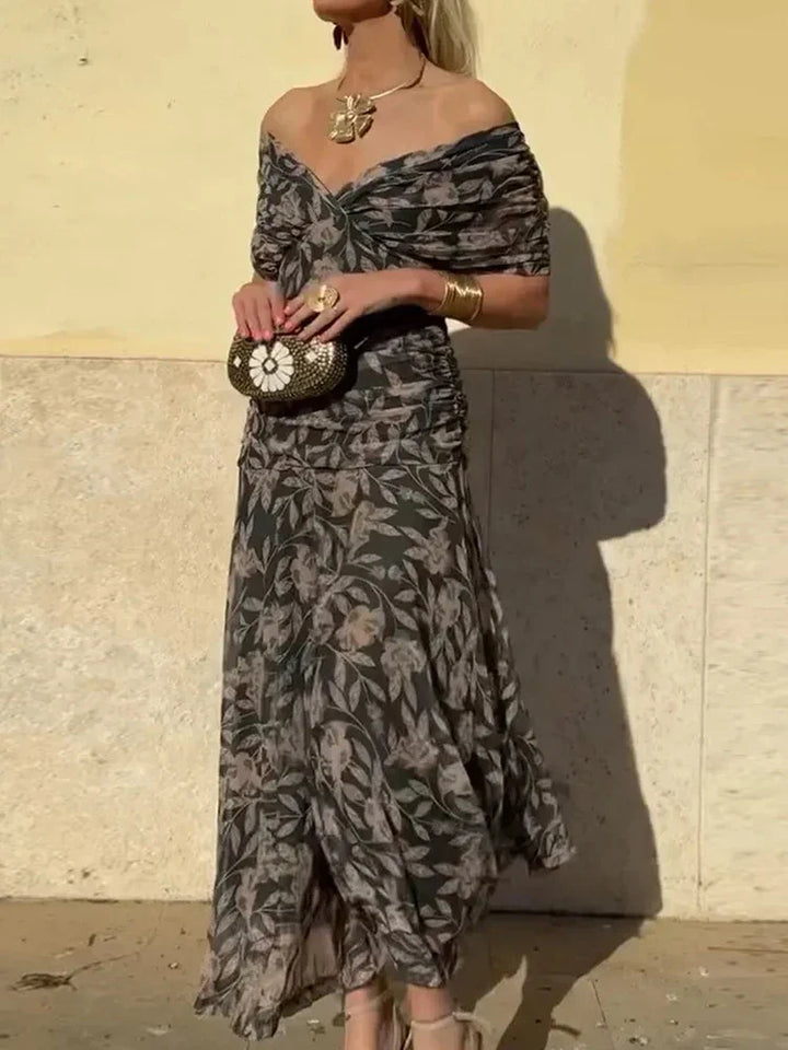 Laluna® | Elegant Dress with V-Neck