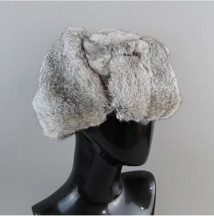 Valland Genuine Rabbit Fur Hat