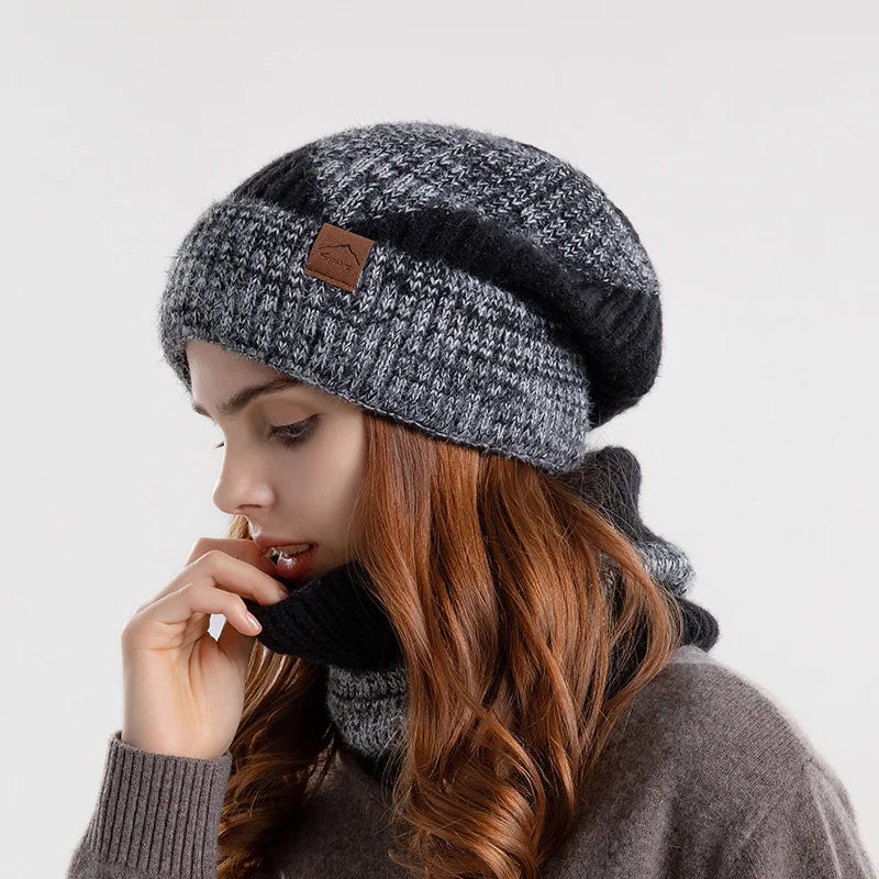 Neck Gaiter & Beanie Two-Piece Set