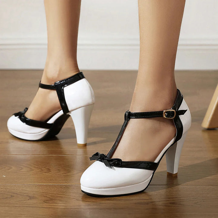 Classic T-Strap Heels