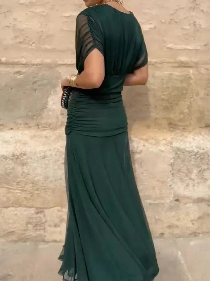 Laluna® | Elegant Dress with V-Neck