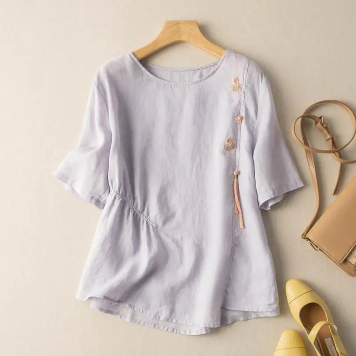 Vered Linen Top