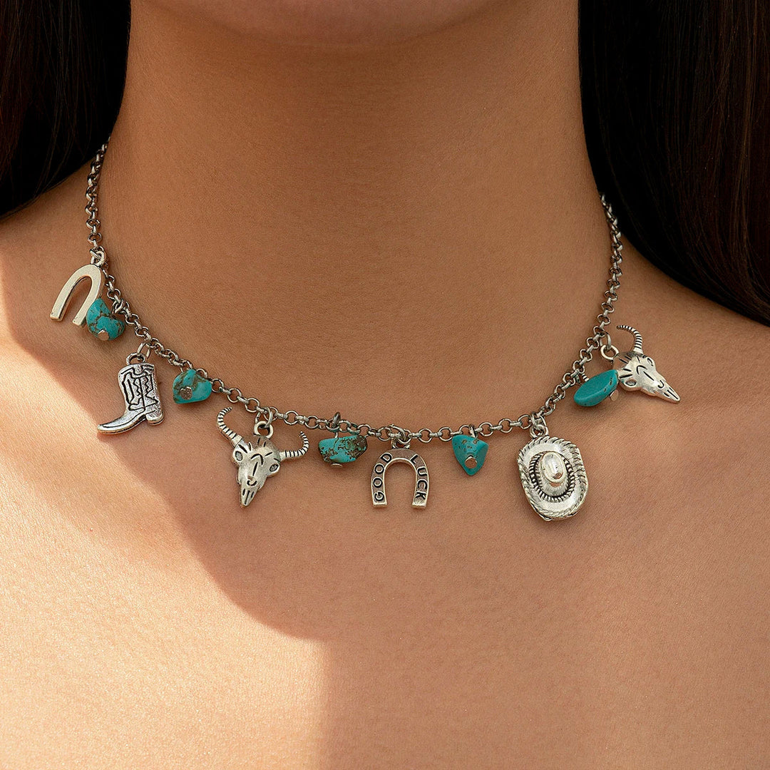 The Old Time Road Necklace