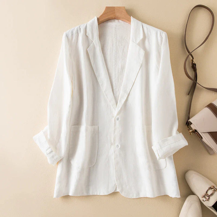 Viara™ Linen Blazer