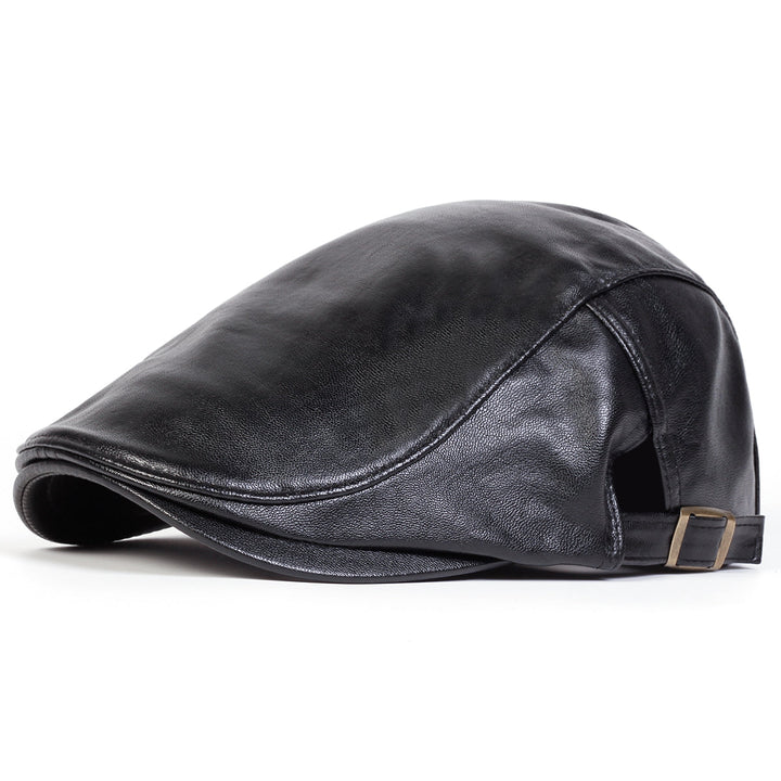 Leather Driver Cap