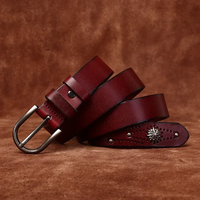 Rodeo Cowhide Belt