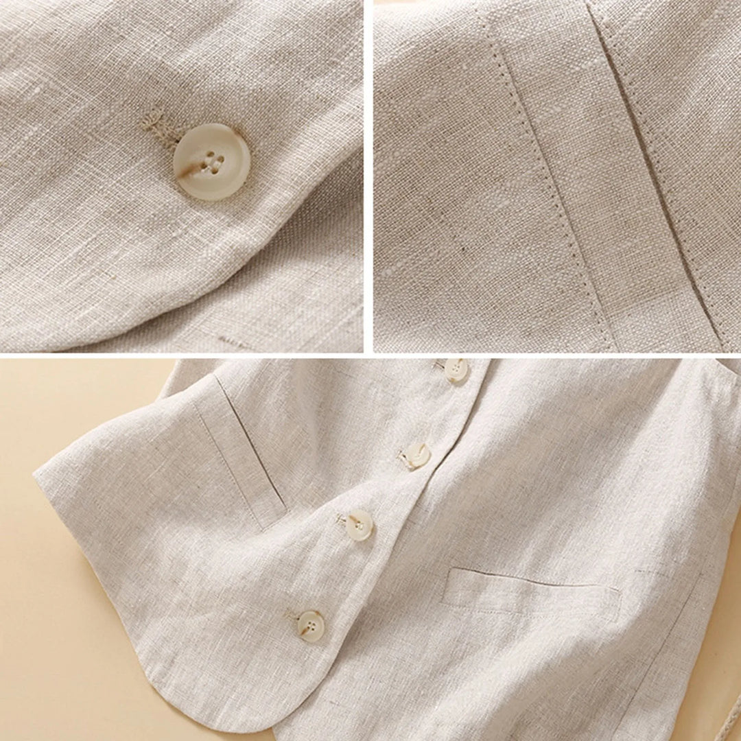 Valestre Linen Vest