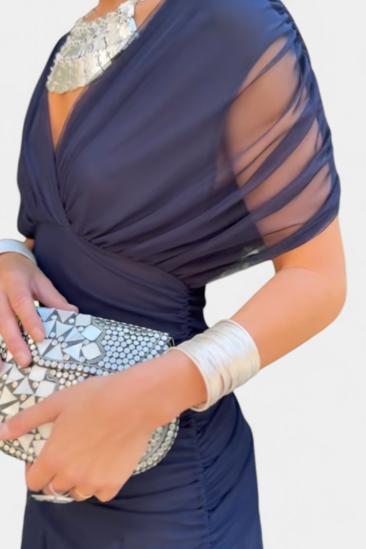 Laluna® | Elegant Dress with V-Neck