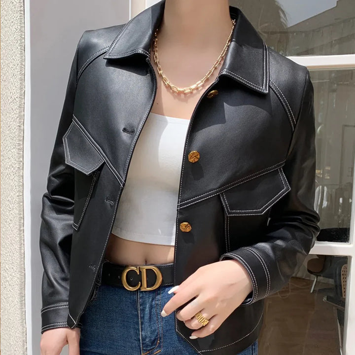 Sofia Leather Jacket