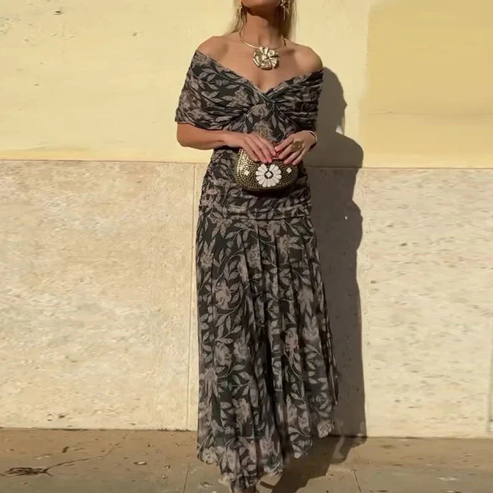 Laluna® | Elegant Dress with V-Neck