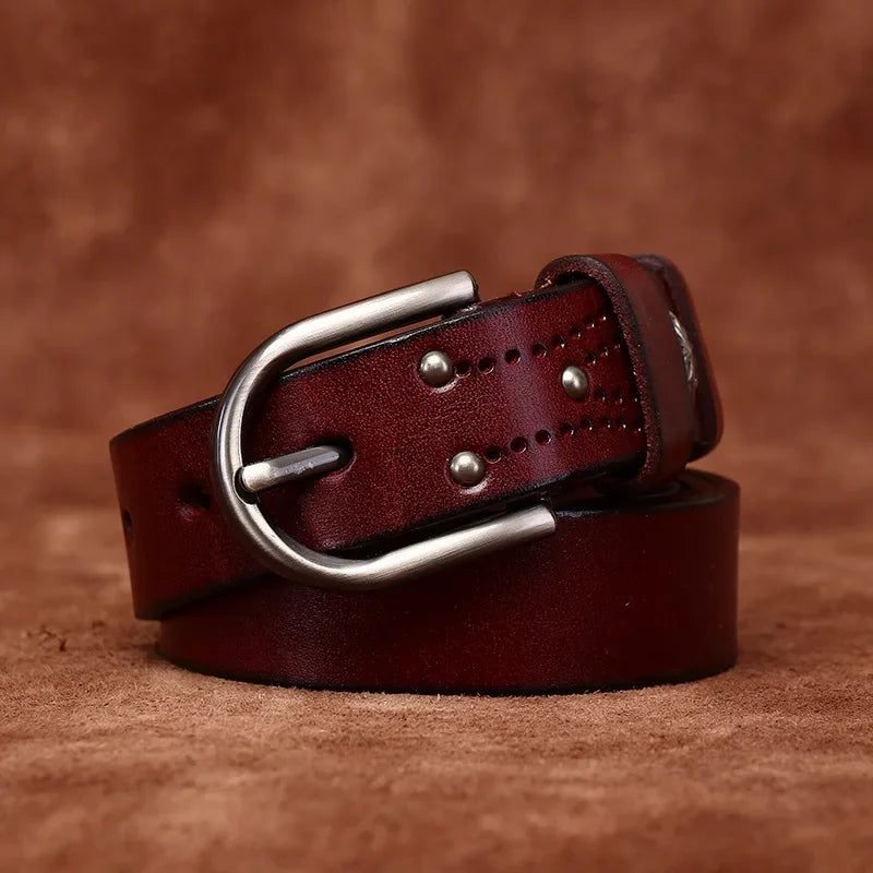 Rodeo Cowhide Belt