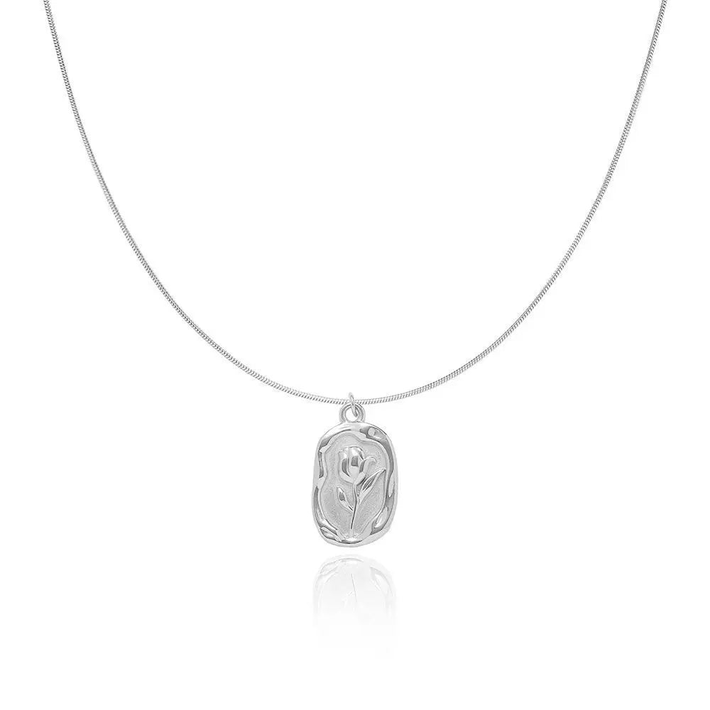 Flora Medallion Necklace