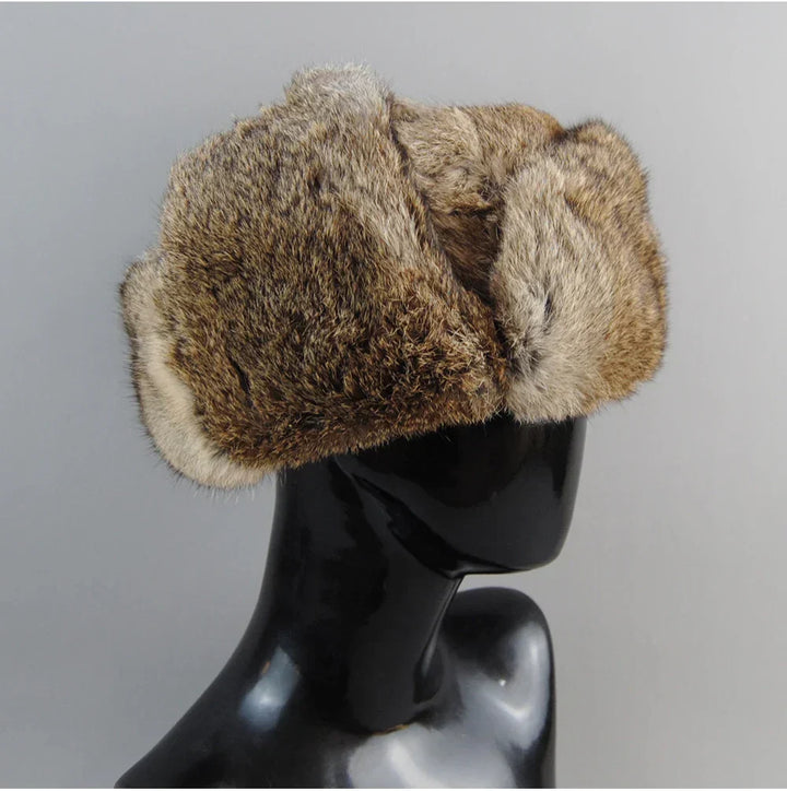 Valland Genuine Rabbit Fur Hat