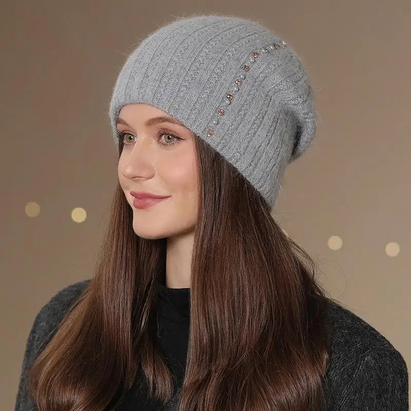 Coral Wool Beanie