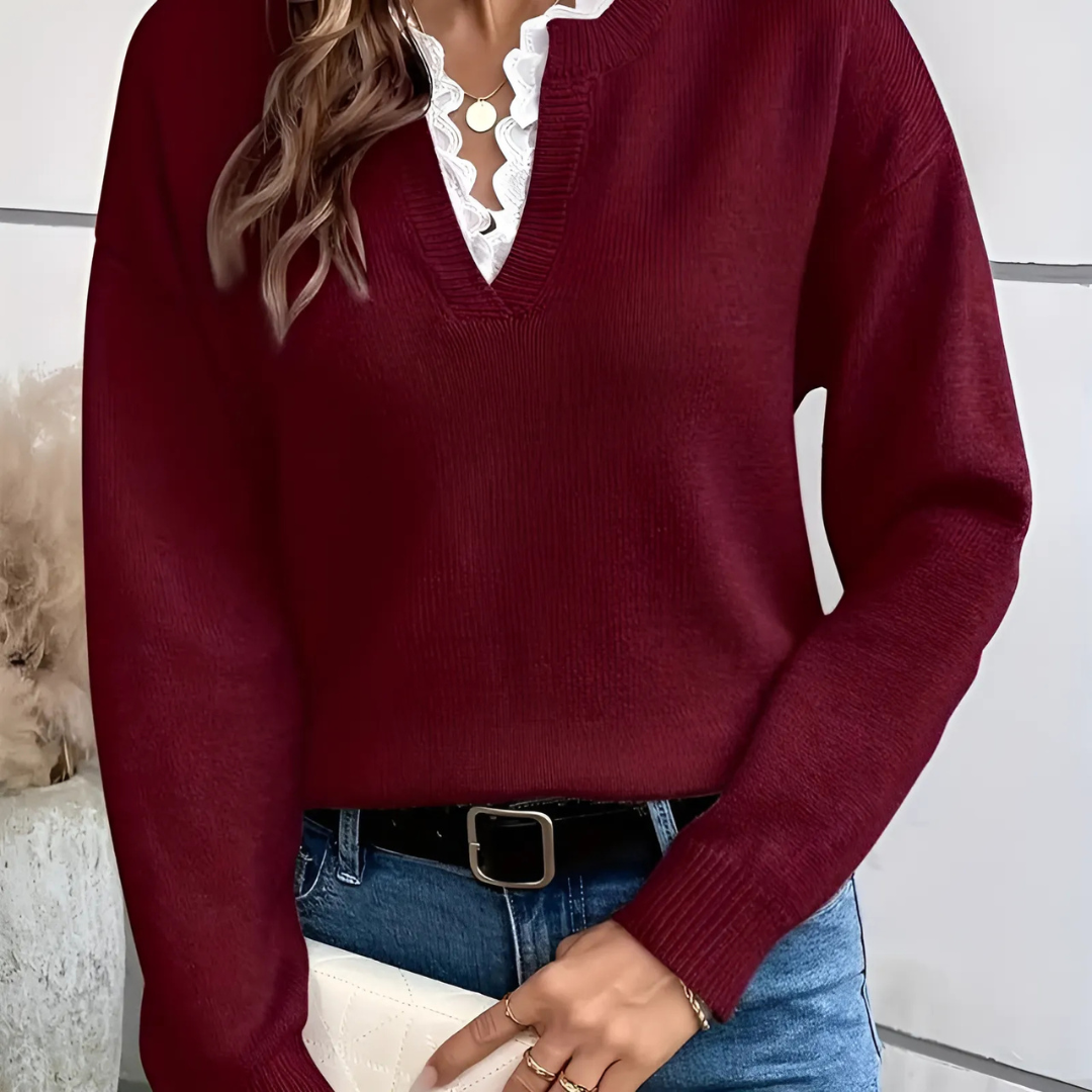 Léonie™ | Elegance Desire Sweater