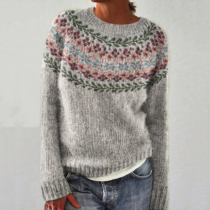 Silvy™ - Comfortable sweater with a retro style