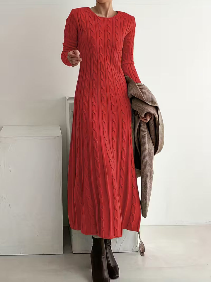 Harper Lane | Elegant Knit Maxi Dress