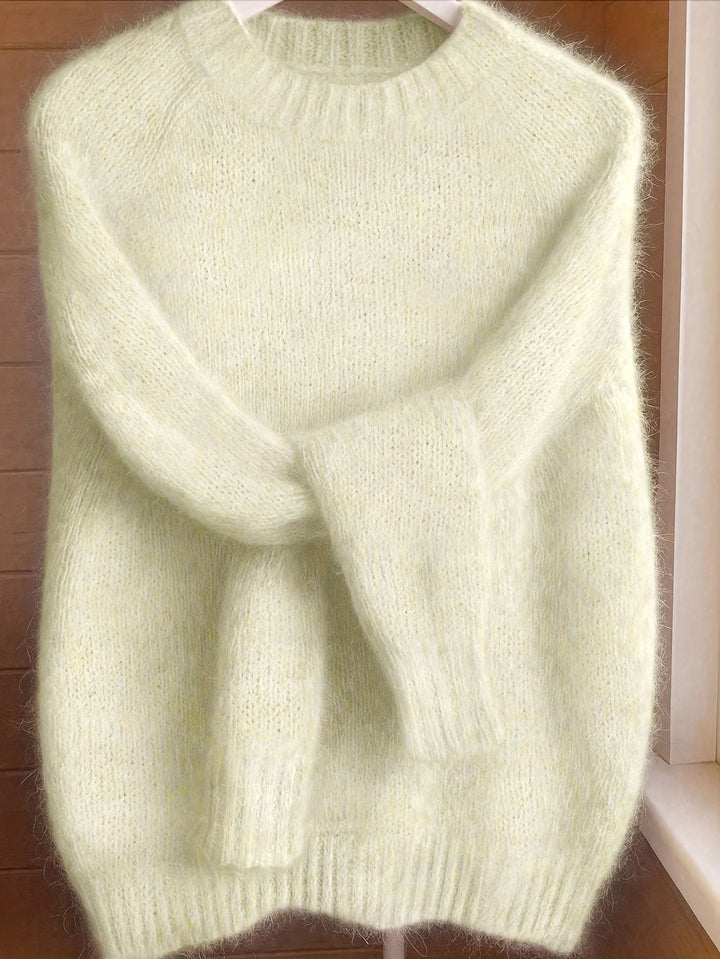 Cloud Knit Sweater | Light yellow