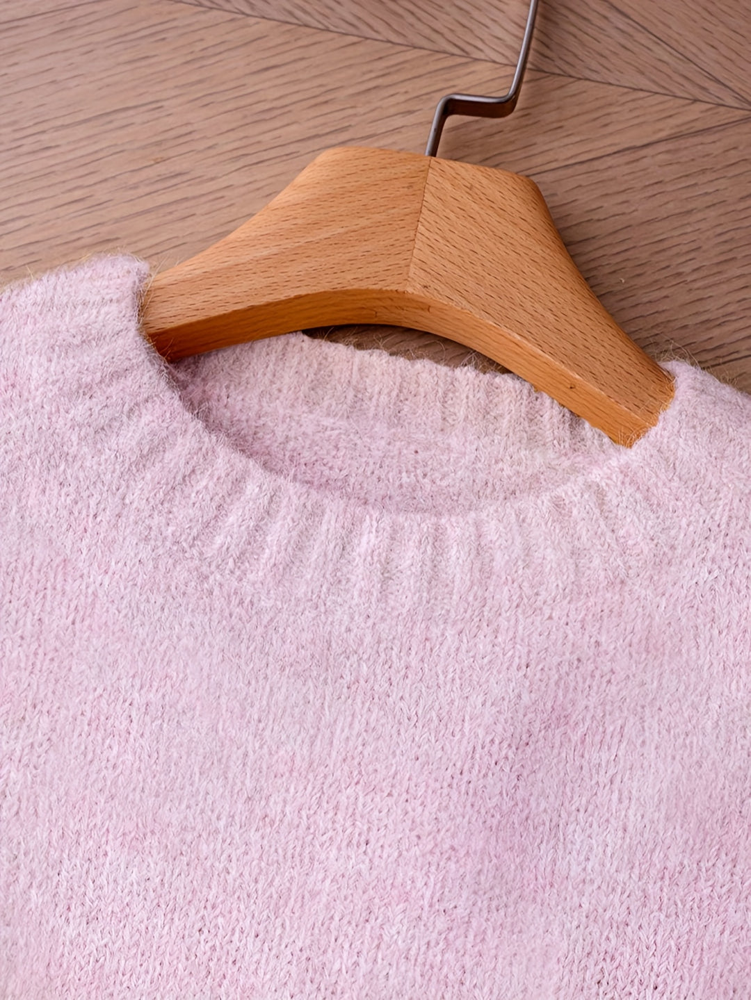 Cloud Knit Sweater | Sakura Pink