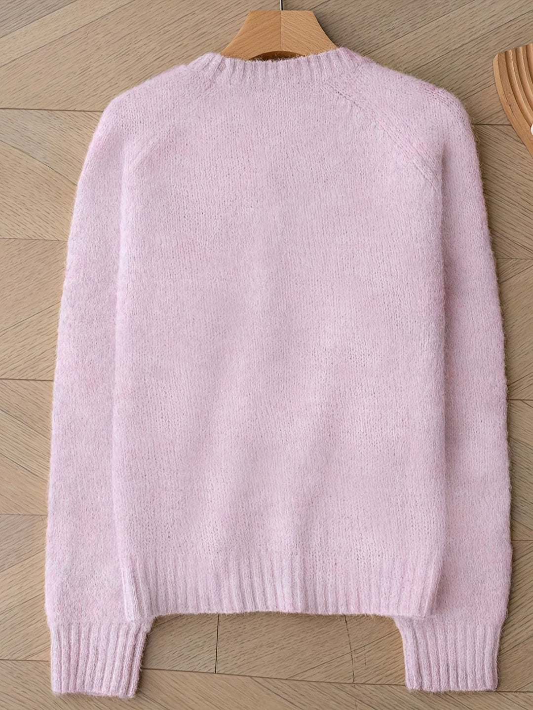 Cloud Knit Sweater | Sakura Pink