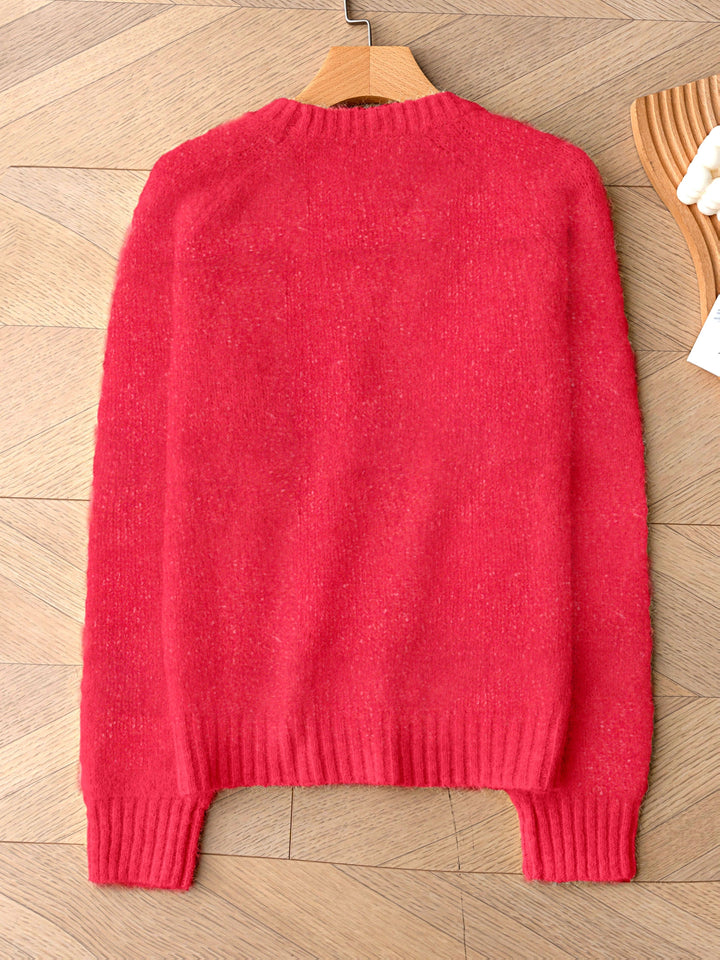 Cloud Knit Sweater | Cherry Blossom